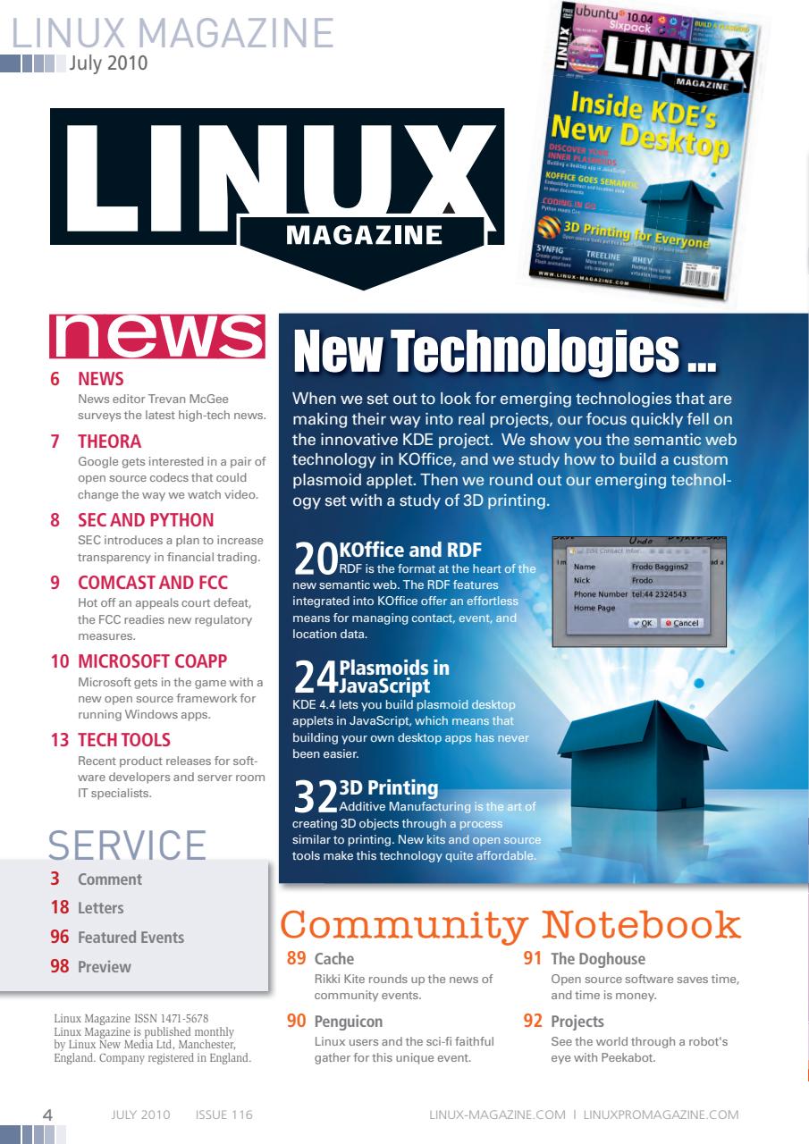 Linux Magazine Preview Pages