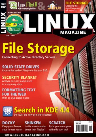 Linux Magazine issue June 2010