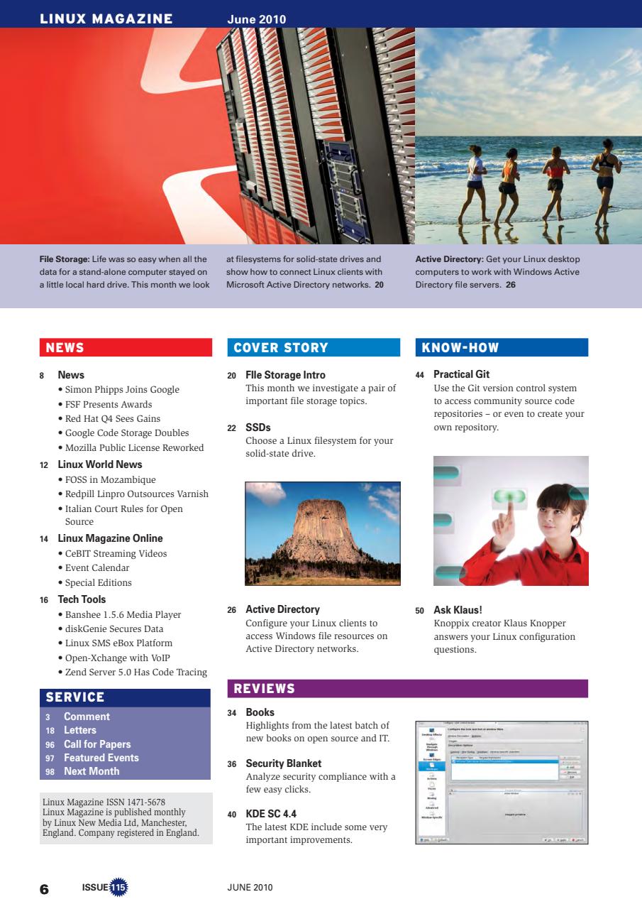 Linux Magazine Preview Pages
