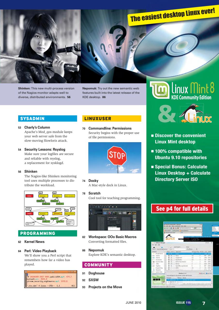 Linux Magazine Preview Pages