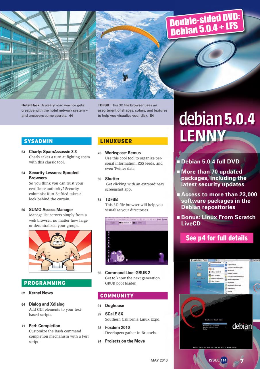 Linux Magazine Preview Pages