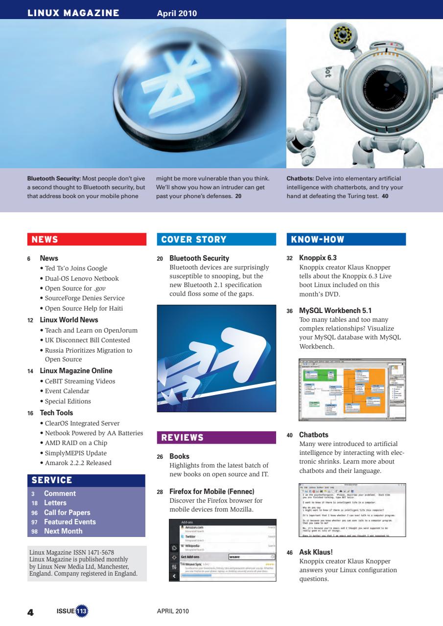Linux Magazine Preview Pages