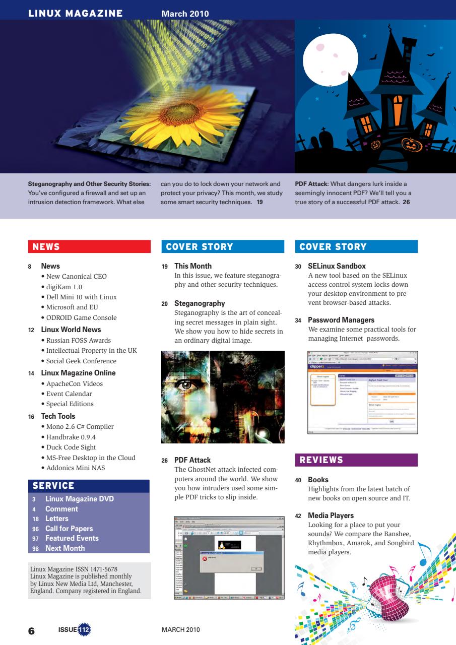Linux Magazine Preview Pages