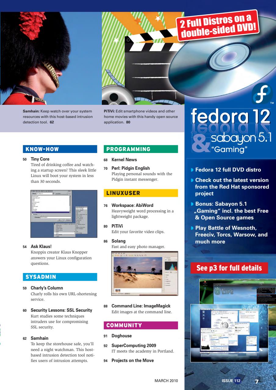 Linux Magazine Preview Pages