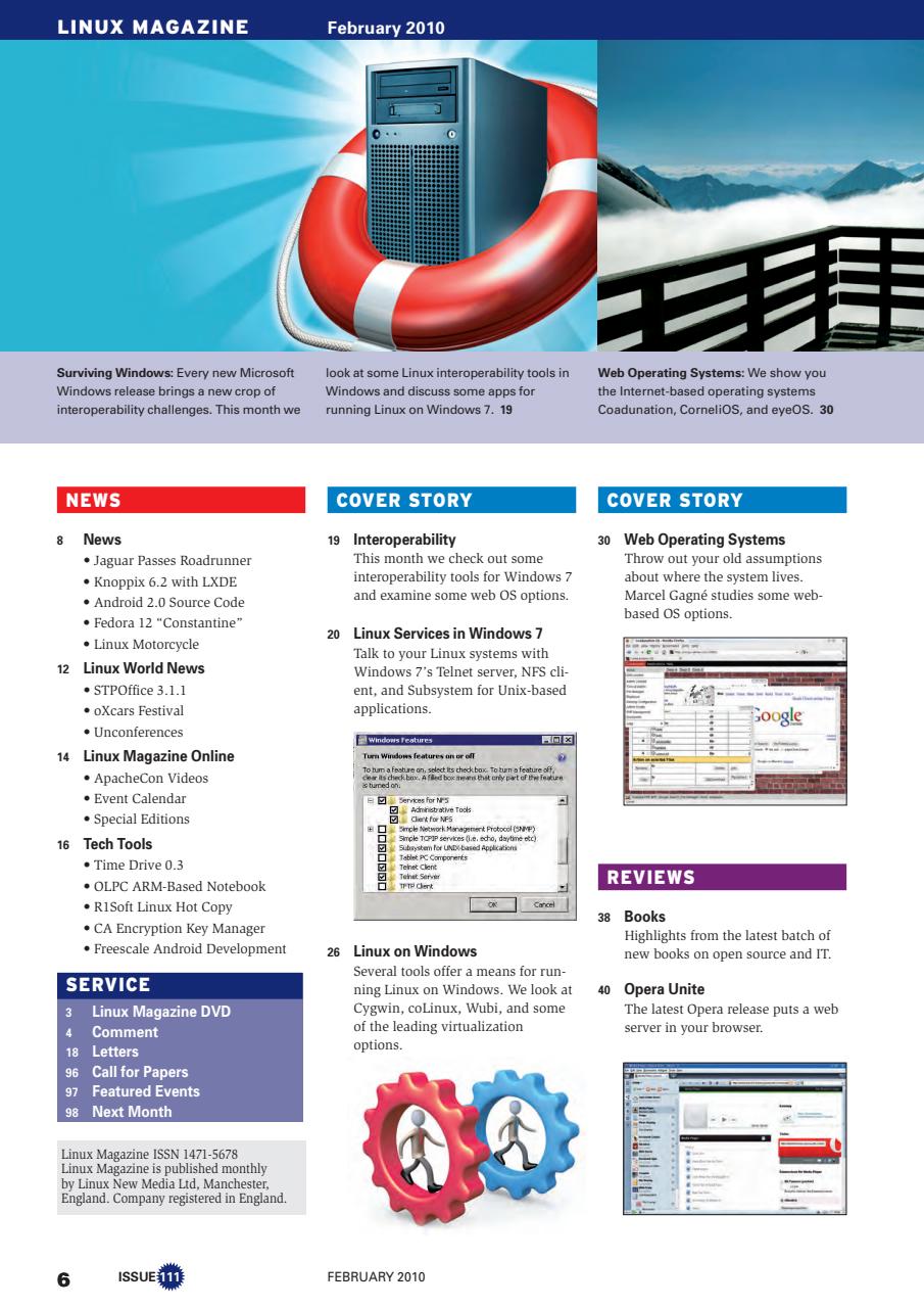 Linux Magazine Preview Pages