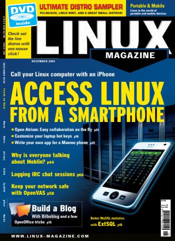 Linux Magazine issue December 2009
