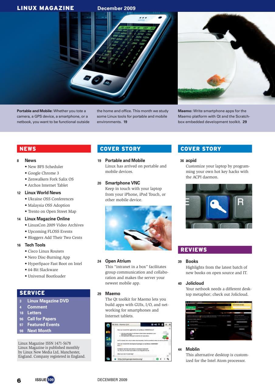 Linux Magazine Preview Pages