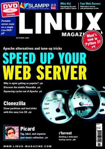 Linux Magazine issue October 2009