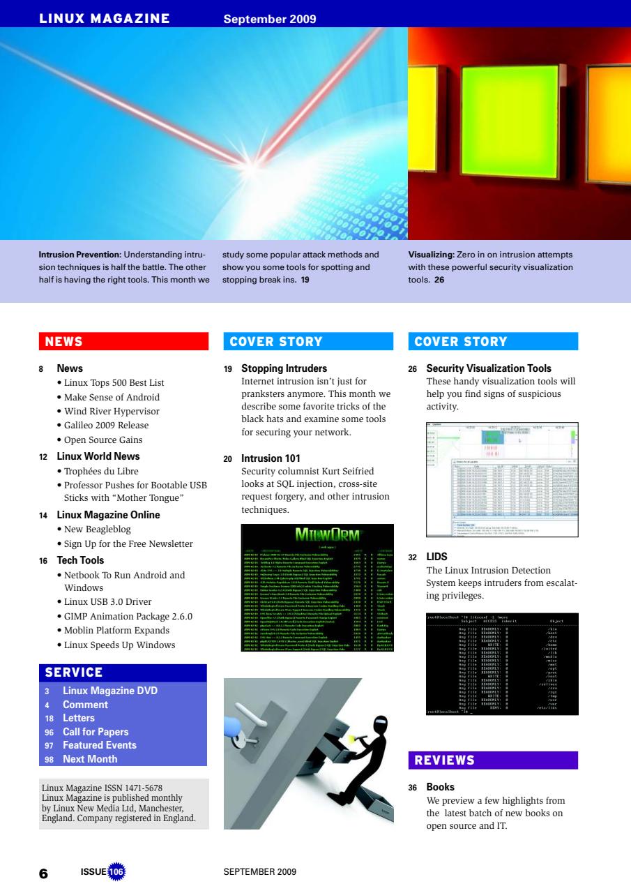 Linux Magazine Preview Pages