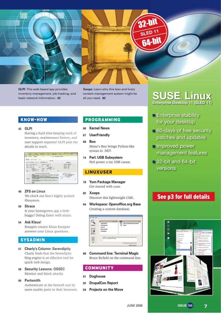 Linux Magazine Preview Pages