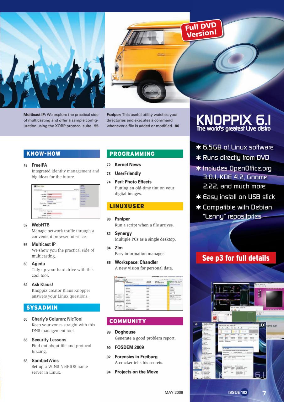 Linux Magazine Preview Pages