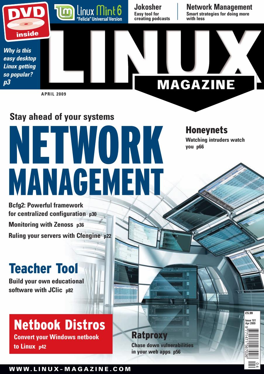 Linux Magazine Preview Pages