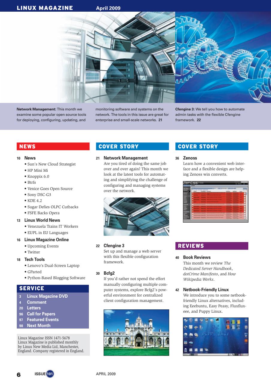 Linux Magazine Preview Pages