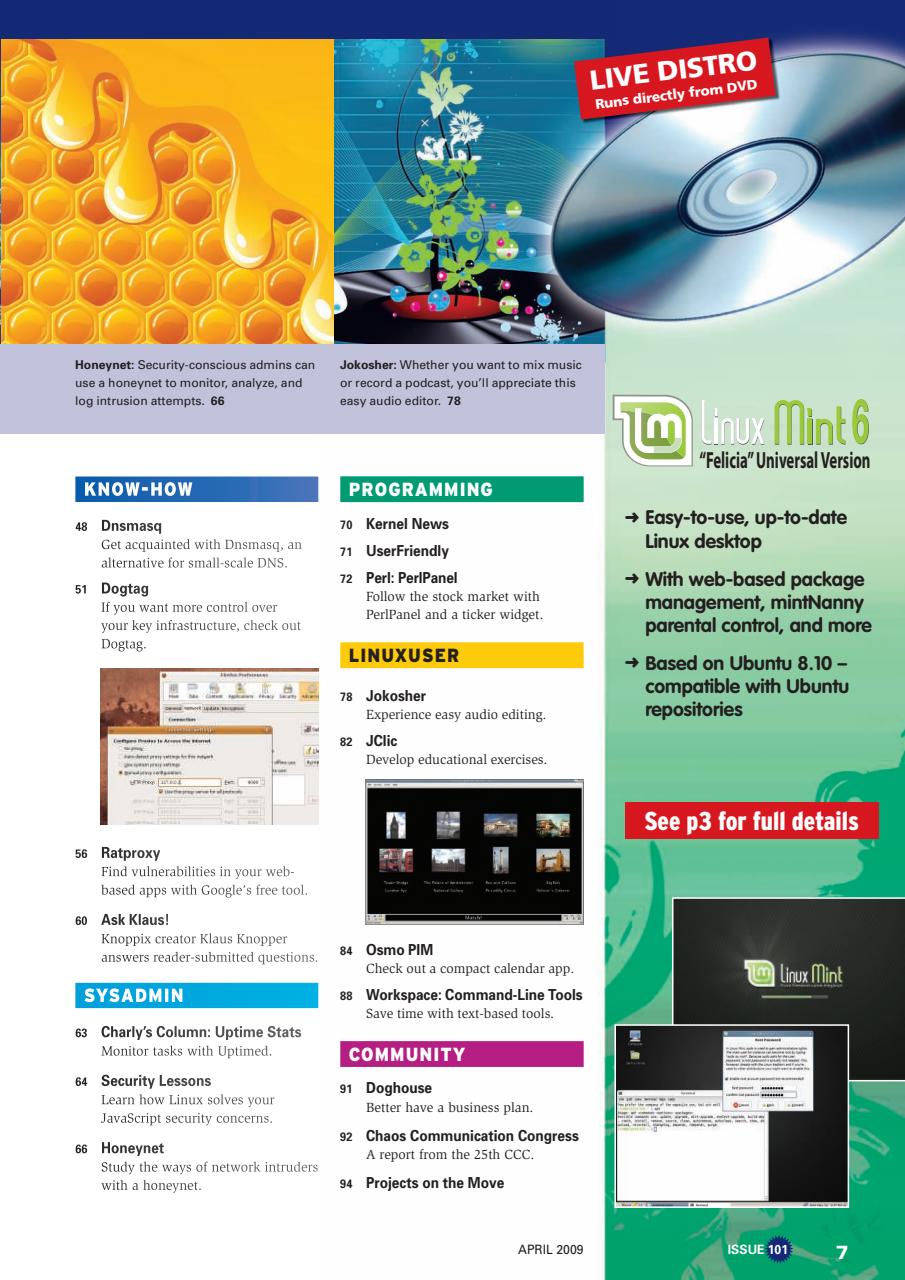 Linux Magazine Preview Pages