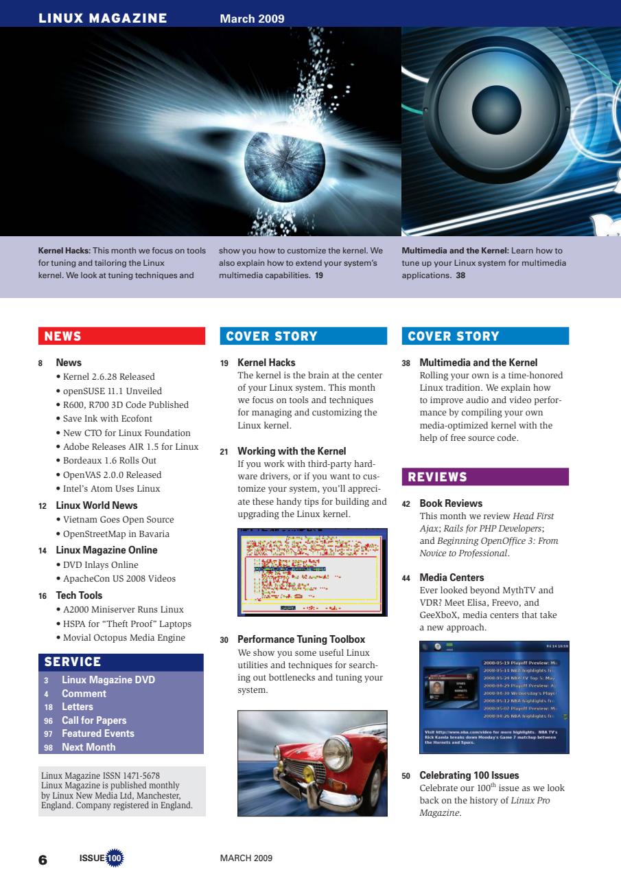 Linux Magazine Preview Pages