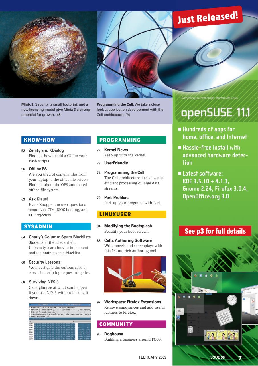 Linux Magazine Preview Pages