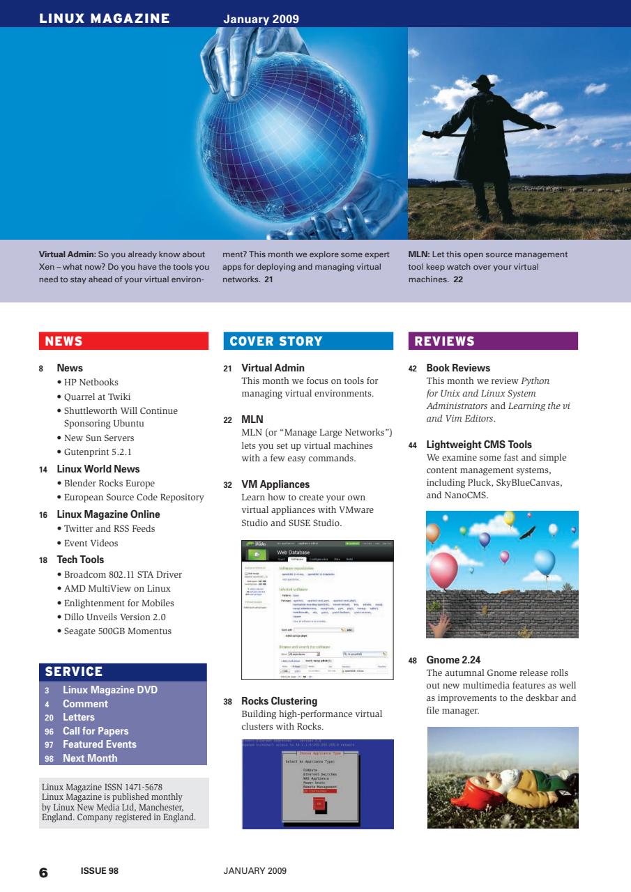 Linux Magazine Preview Pages