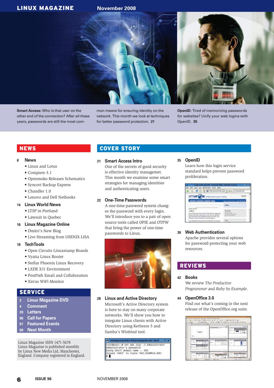 Linux Magazine Preview Pages