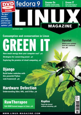 Linux Magazine issue October 2008