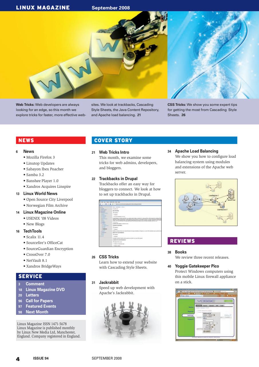 Linux Magazine Preview Pages