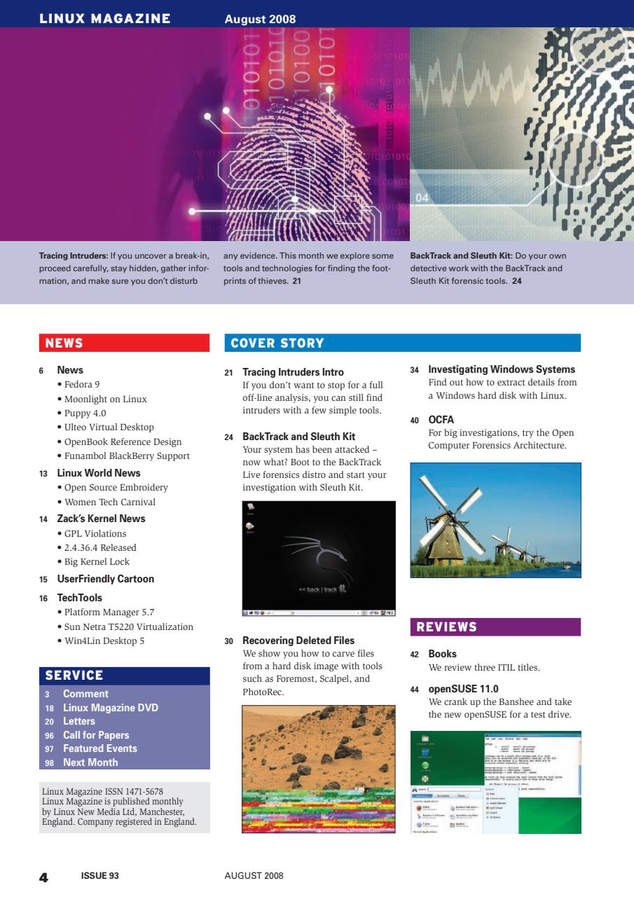 Linux Magazine Preview Pages