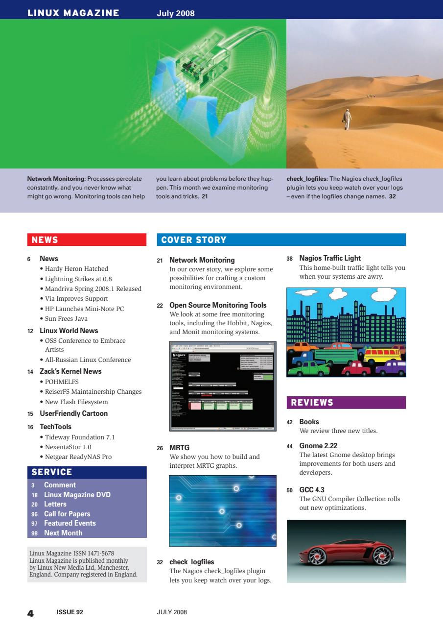 Linux Magazine Preview Pages