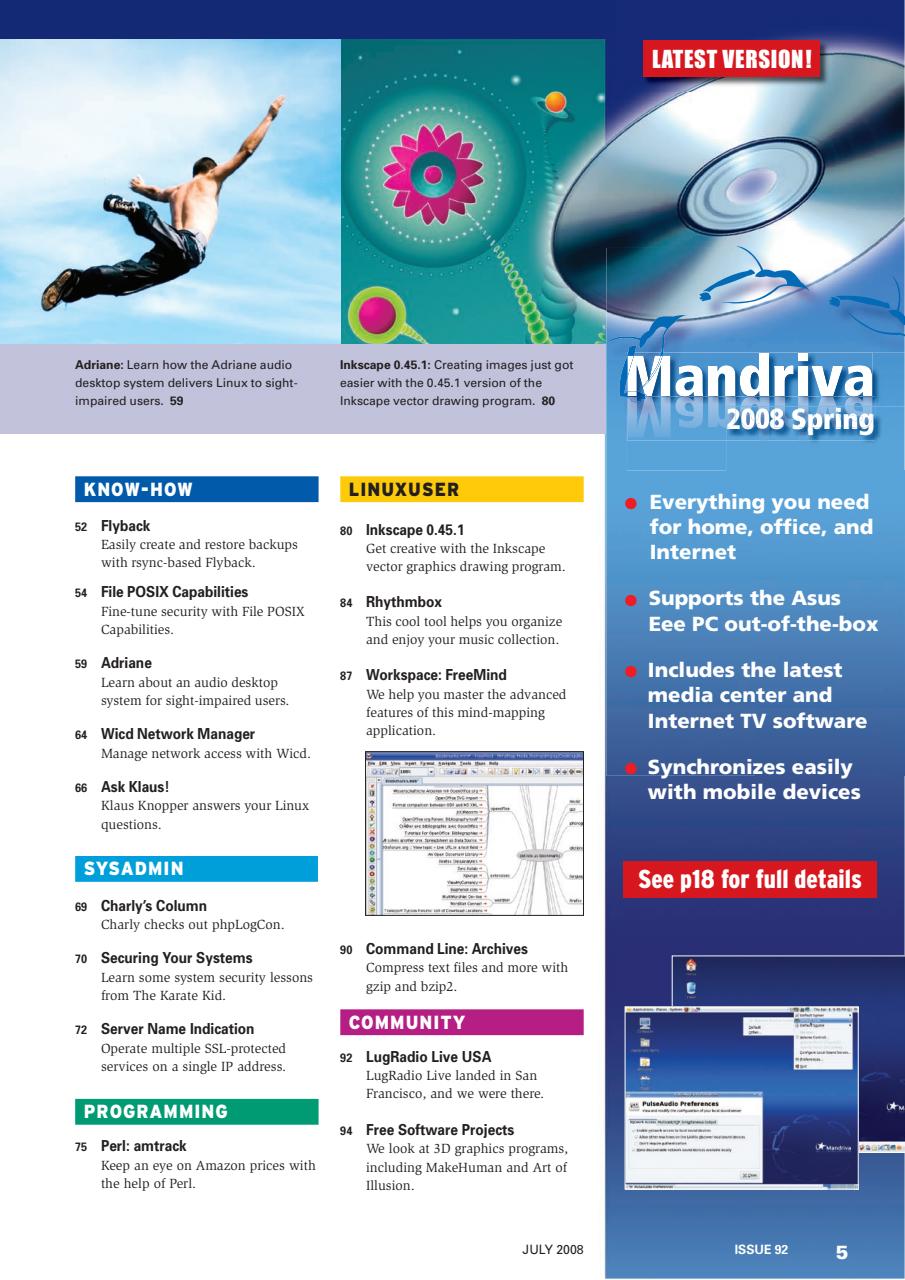 Linux Magazine Preview Pages