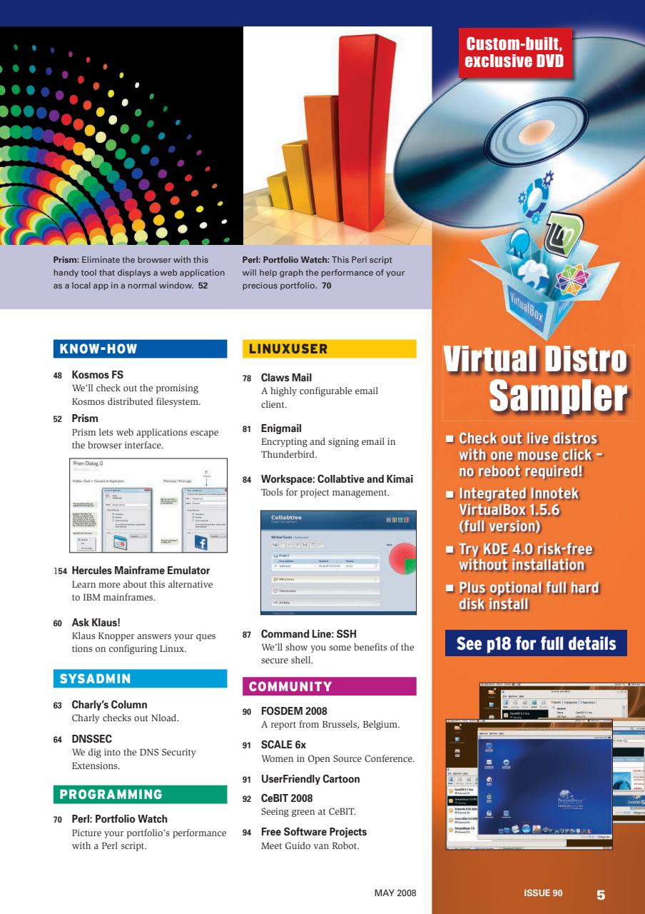 Linux Magazine Preview Pages
