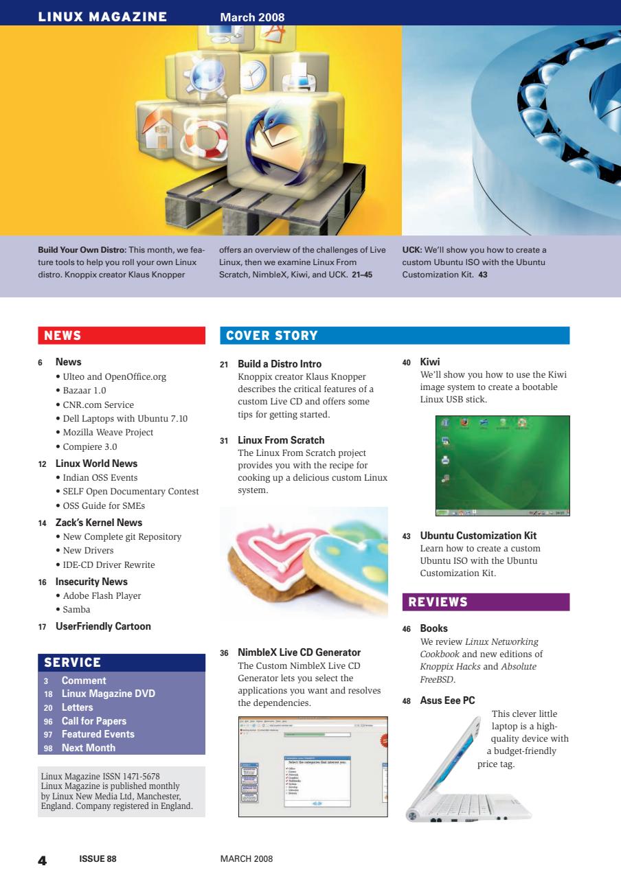 Linux Magazine Preview Pages