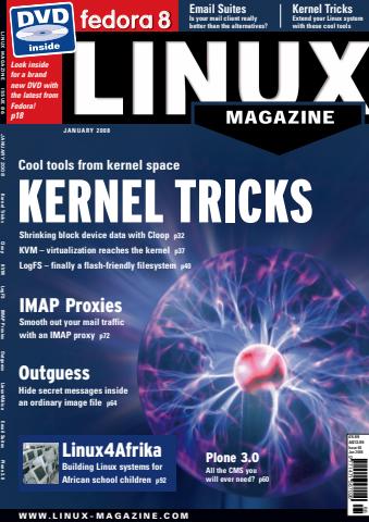 Linux Magazine issue January 2008