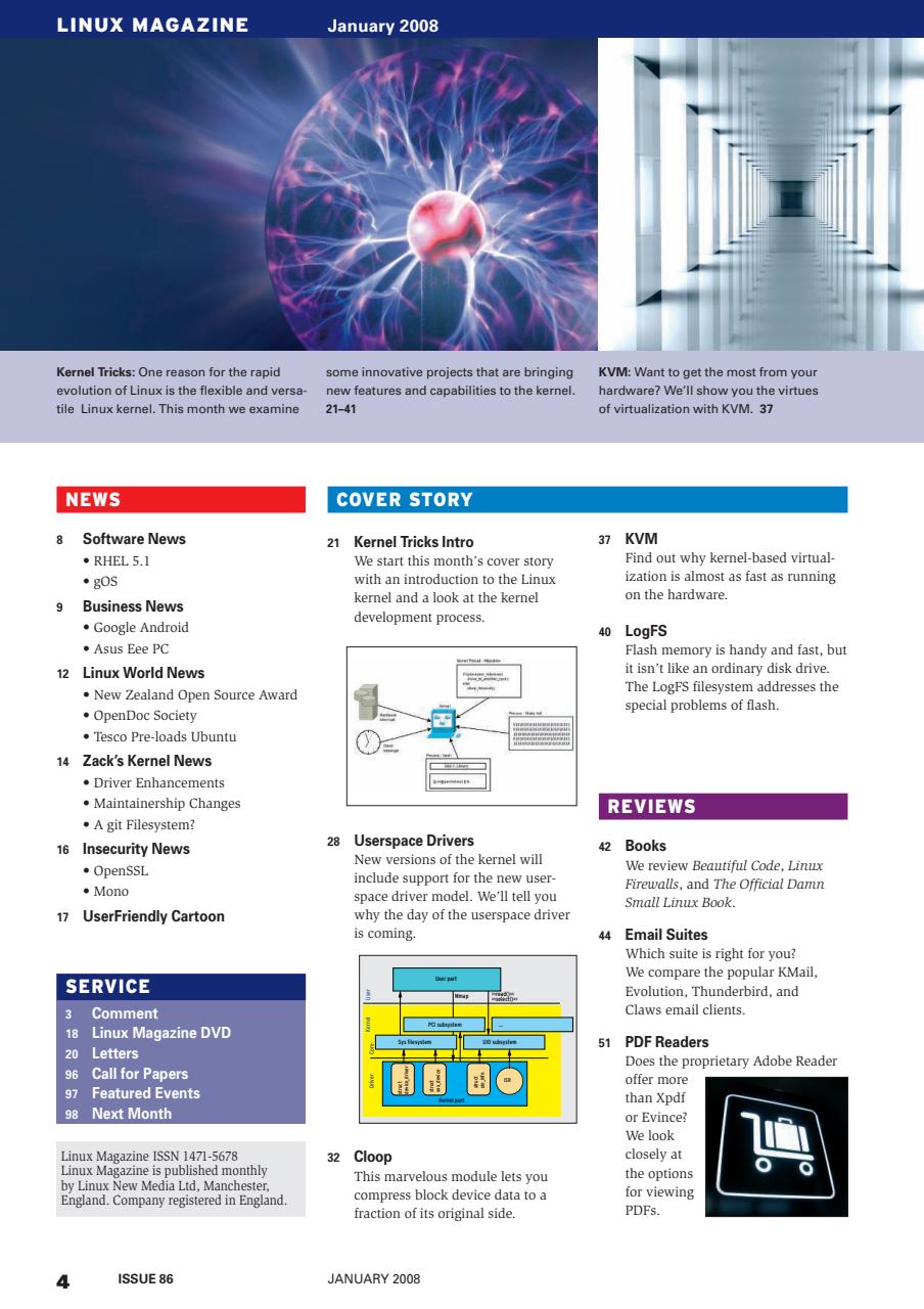 Linux Magazine Preview Pages