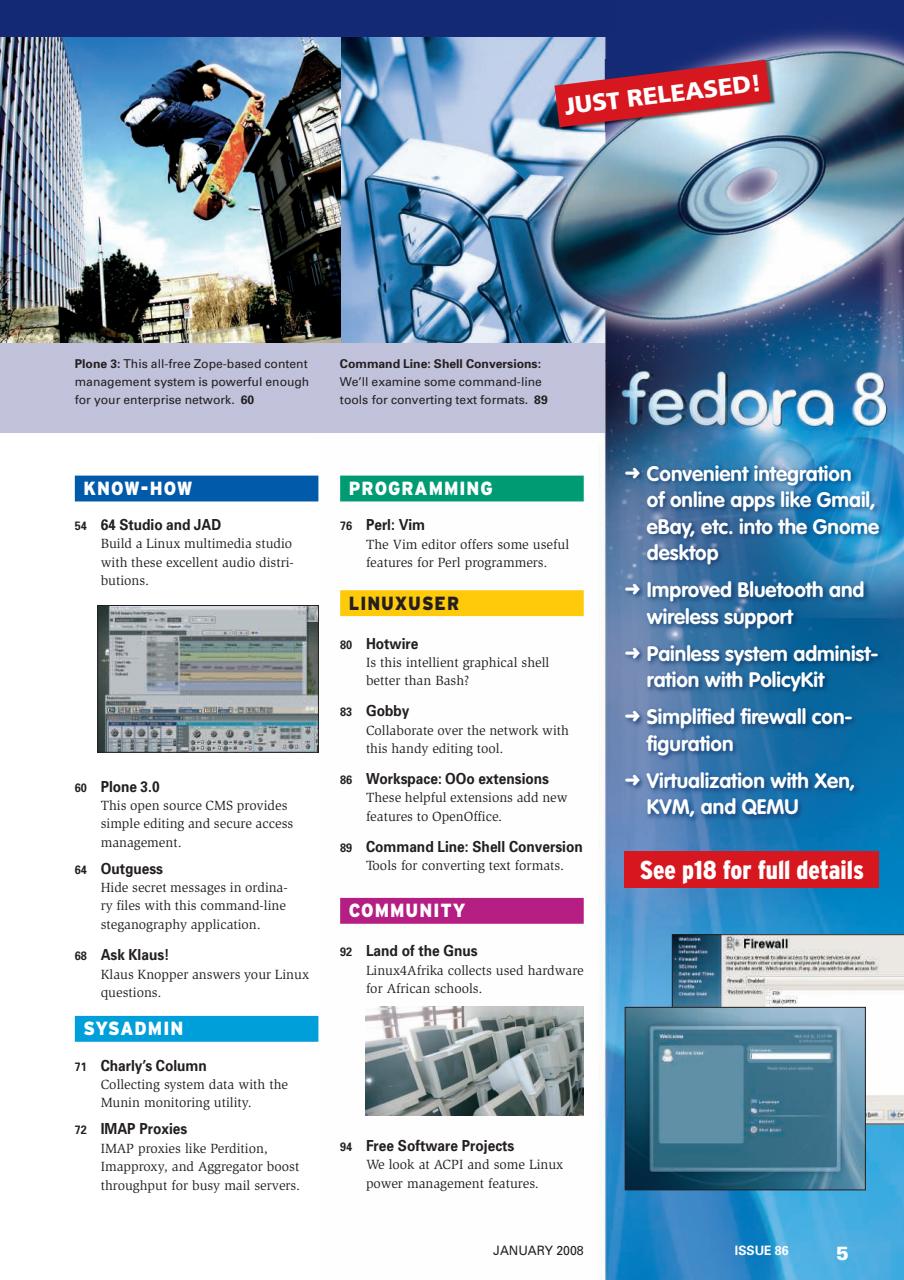 Linux Magazine Preview Pages
