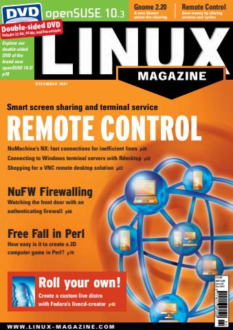 Linux Magazine issue December 2007