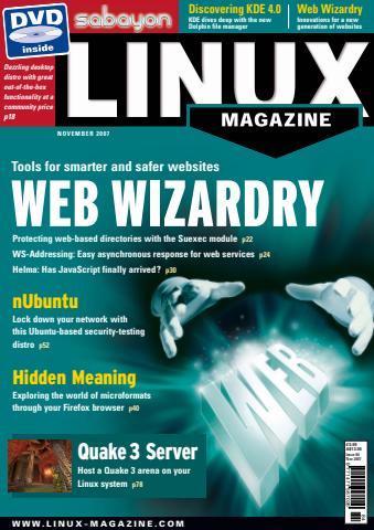 Linux Magazine issue November 2007