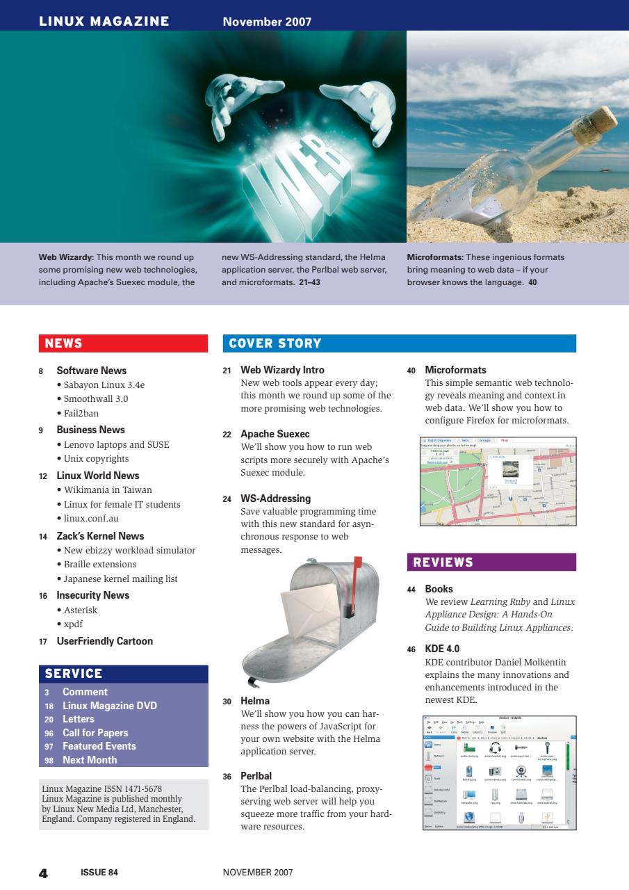 Linux Magazine Preview Pages