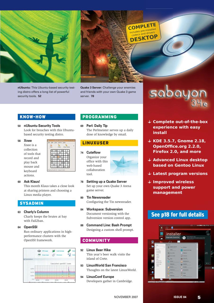 Linux Magazine Preview Pages