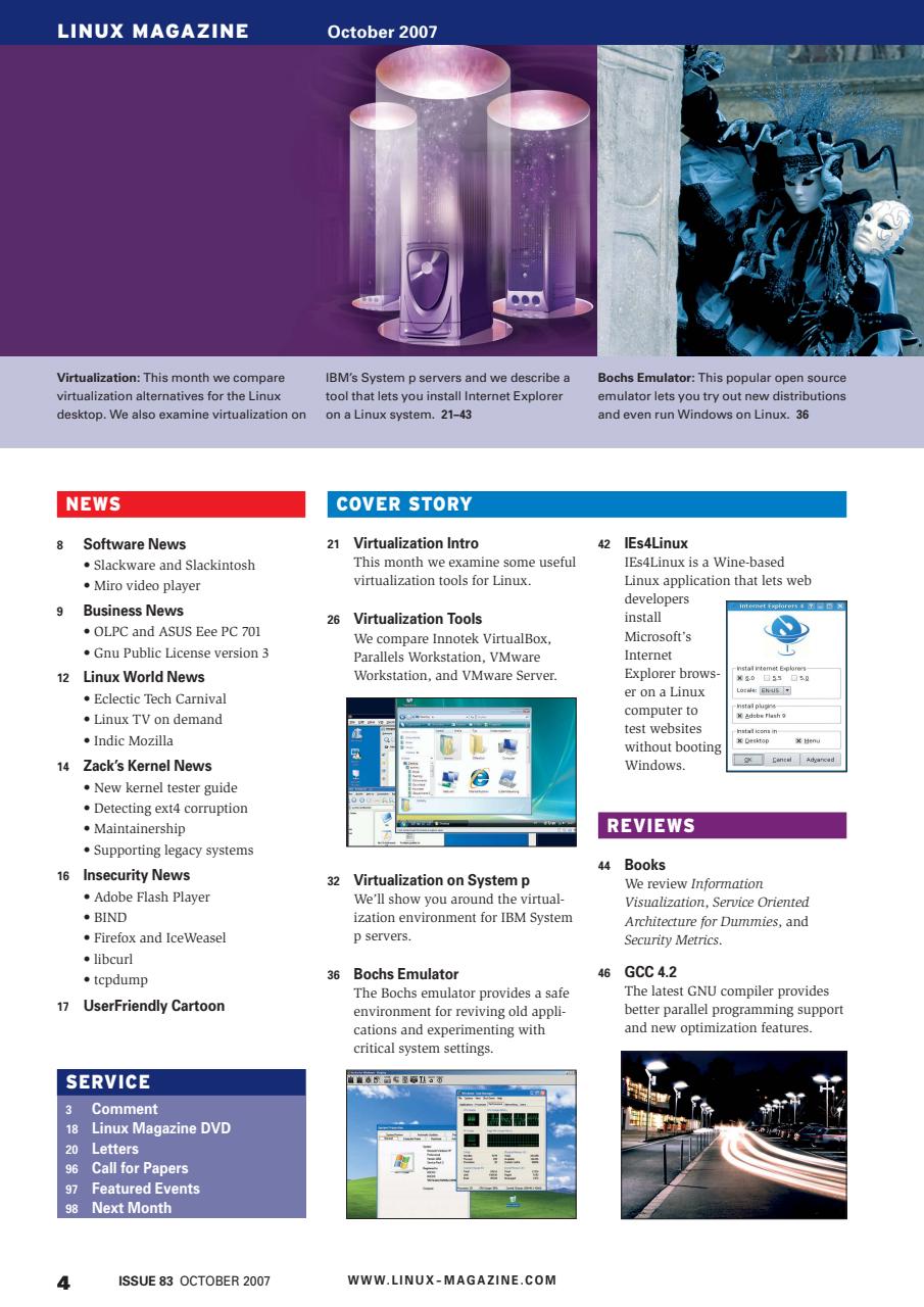 Linux Magazine Preview Pages