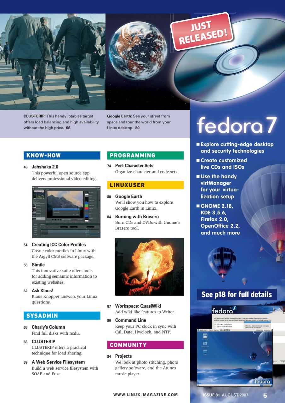 Linux Magazine Preview Pages
