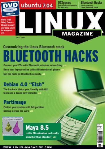 Linux Magazine issue July 2007