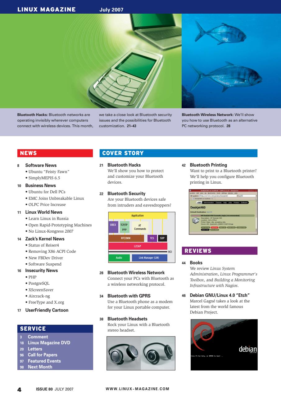 Linux Magazine Preview Pages