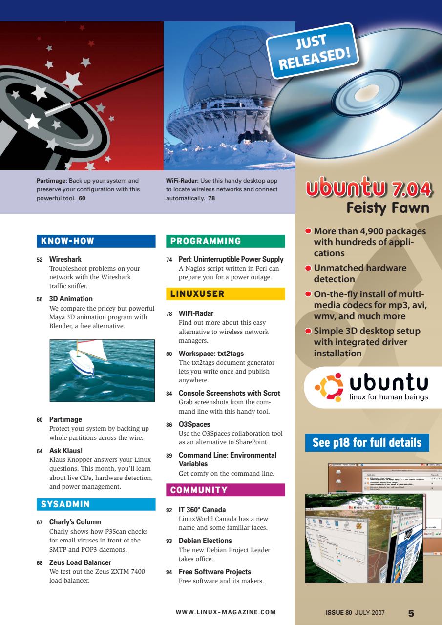 Linux Magazine Preview Pages