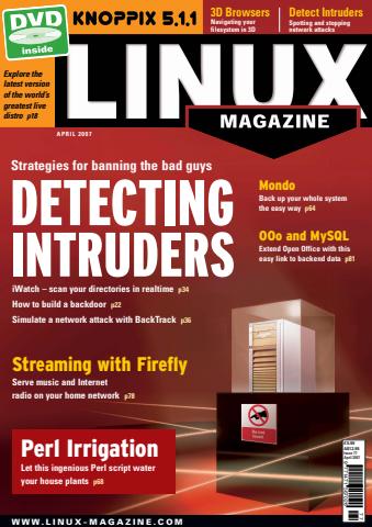 Linux Magazine issue April 2007