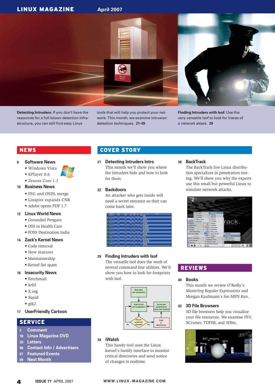 Linux Magazine Preview Pages