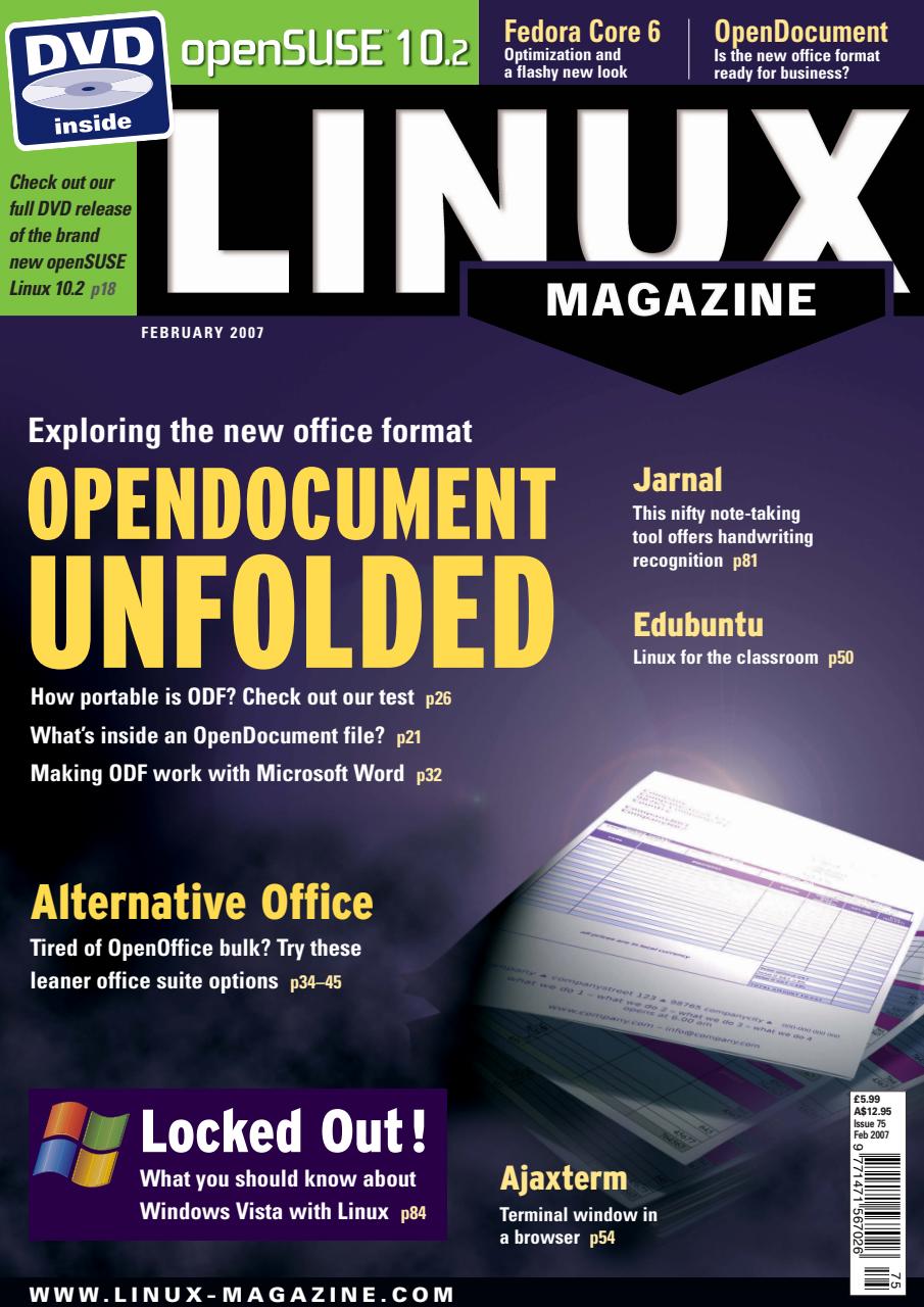 Linux Magazine Preview Pages
