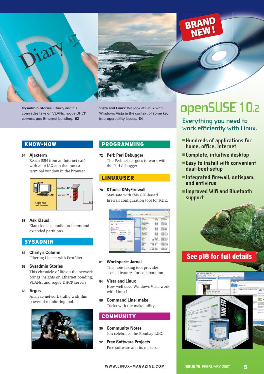 Linux Magazine Preview Pages