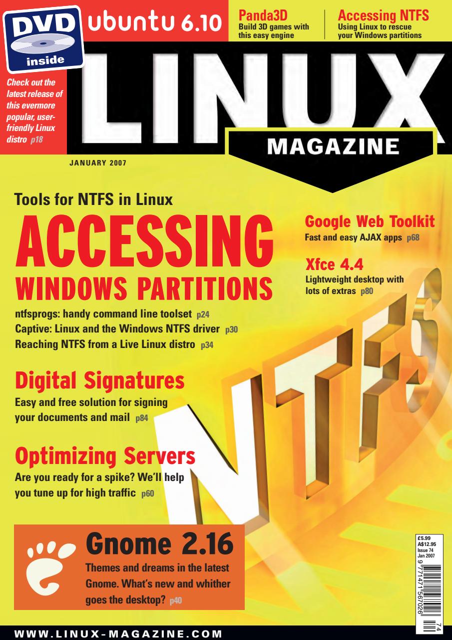 Linux Magazine Preview Pages