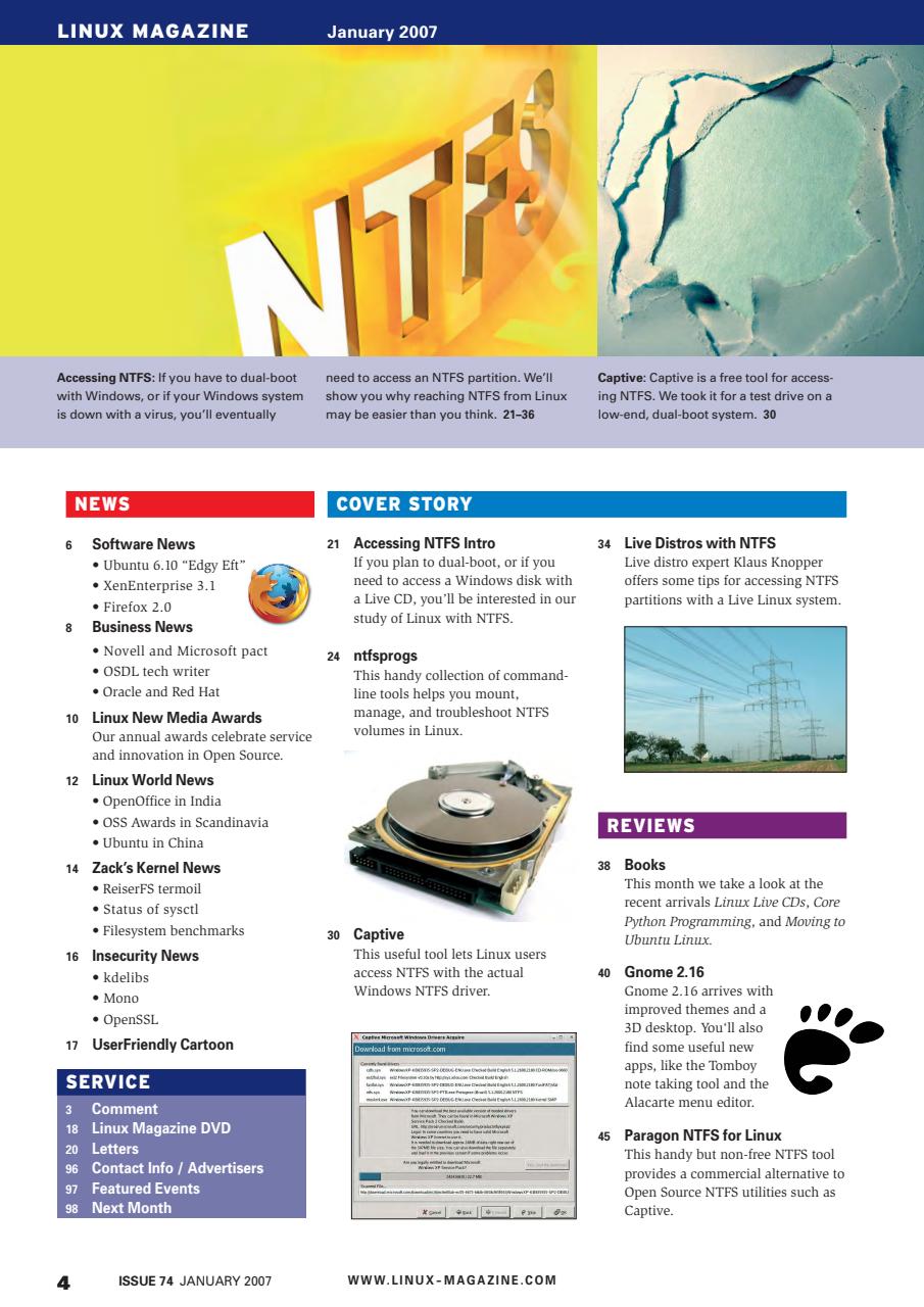 Linux Magazine Preview Pages