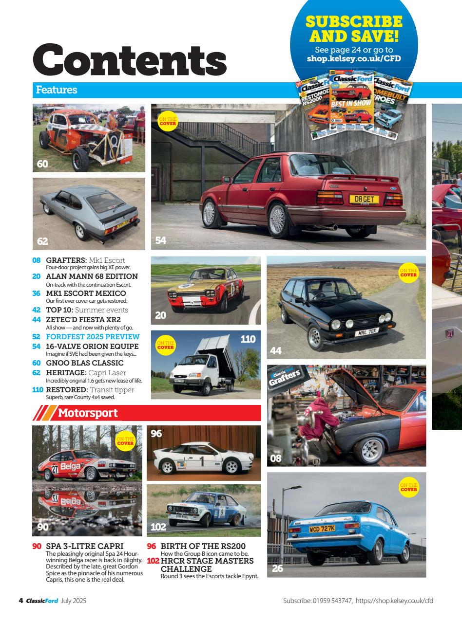 Classic Ford Preview Pages
