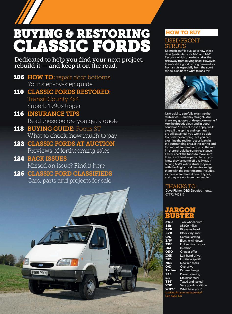Classic Ford Preview Pages