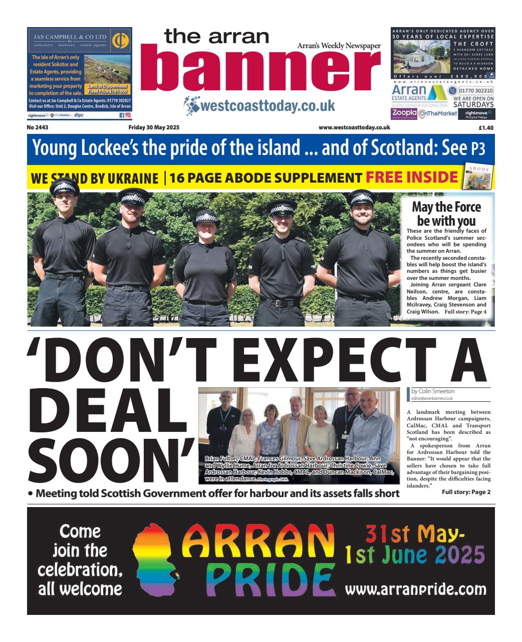 Arran Banner Preview Pages